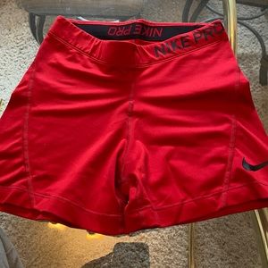Red Nike Spandex